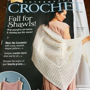 Shawls crochet magazine, new!